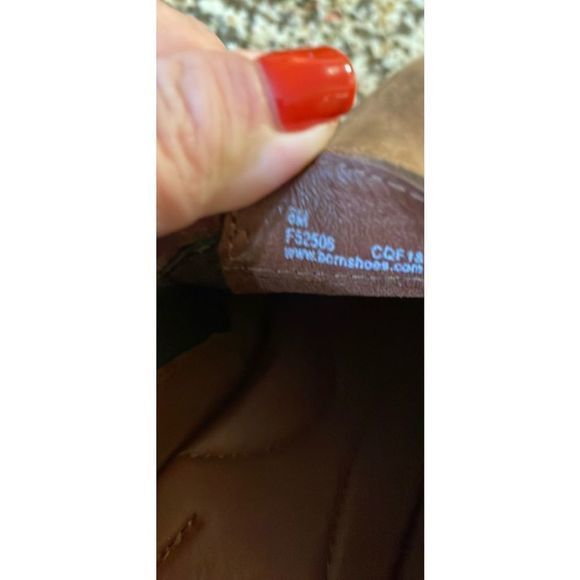 Born Brown Suede Leather Booties - Picture 7 of 8